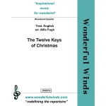 Image links to product page for The Twelve Keys of Christmas for Wind Quartet