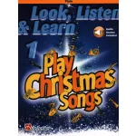 Image links to product page for Look, Listen & Learn Play Christmas Songs for Flute, Book 1 (includes Online Audio)