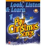 Image links to product page for Look, Listen & Learn Play Christmas Songs for Clarinet, Book 1 (includes Online Audio)