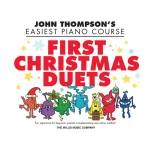 Image links to product page for John Thompson's Easiest Piano Course - First Christmas Duets
