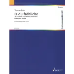Image links to product page for Oh du fröhliche: 24 Advent and Christmas Carols in Easy Movements for Recorder Quartet