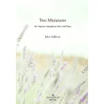 Image links to product page for Two Miniatures for Soprano Saxophone Duet and Piano (includes Online Audio)