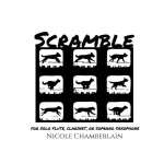 Image links to product page for Scramble for Solo Flute, Clarinet or Soprano Saxophone