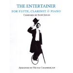 Image links to product page for The Entertainer for Flute, Clarinet and Piano