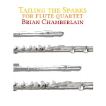 Image links to product page for Tailing the Sparks for Flute Quartet