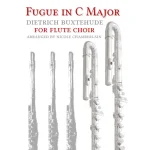 Image links to product page for Fugue in C Major for Flute Quintet/Choir