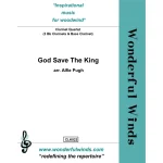 Image links to product page for God Save the King for Clarinet Quartet