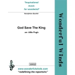 Image links to product page for God Save the King for Saxophone Quartet