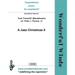 Image links to product page for A Jazz Christmas II for Saxophone Quartet