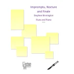 Image links to product page for Impromptu, Nocturne and Finale for Flute and Piano