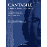 Image links to product page for Cantabile: 16 Arrangements for Flute, Strings and Continuo