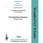 Image links to product page for The Hebride's Overture (Fingal's Cave) for Double Reed Quartet