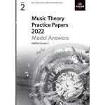 Image links to product page for Music Theory Practice Papers 2022 Grade 2 - Model Answers