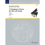 Image links to product page for 7 Polyphonic Pieces for the Left Hand for Piano, Op. 87