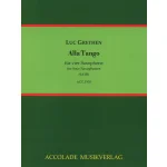 Image links to product page for Alla Tango for Saxophone Quartet (SATB)