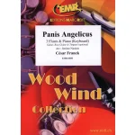 Image links to product page for Panis Angelicus for Three Flutes and Piano