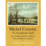 Image links to product page for VI. Symphonie Noël for Flute, Violin, Viola and Basso Continuo