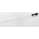 Image links to product page for Mollard L12BWCF Lancio Conducting Baton - Black Handle, 12” Carbon Fibre Shaft