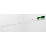 Image links to product page for Mollard L12GNWCF Lancio Conducting Baton - Green Handle, 12” Carbon Fibre Shaft