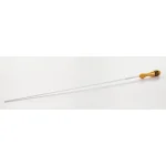 Image links to product page for Mollard L16GWCF Lancio Conducting Baton - Gold Handle, 16” Carbon Fibre Shaft
