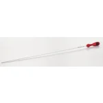 Image links to product page for Mollard L16RDWCF Lancio Conducting Baton - Red Handle, 16” Carbon Fibre Shaft