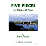 Image links to product page for Five Pieces for Clarinet and Piano