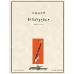 Image links to product page for Elégie for Bass Clarinet and Piano, Op. 24