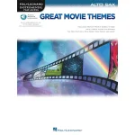Image links to product page for Great Movie Themes for Alto Saxophone (includes Online Audio)