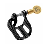 Image links to product page for BG L23BMJ Universal Jazz Ligature for Alto/Tenor Saxophone Metal Mouthpieces, Black Lacquered