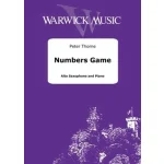 Image links to product page for Numbers Game for Alto Saxophone and Piano