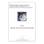Image links to product page for Divertimento for Bass Flute and Guitar