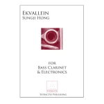 Image links to product page for Ekvallein for Bass Clarinet and Electronics
