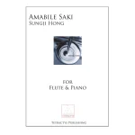 Image links to product page for Amabile Saki for Flute and Piano
