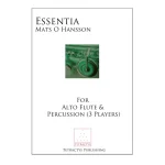 Image links to product page for Essentia for Alto Flute and Percussion (3 Players)