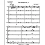 Image links to product page for Sam's Dance for Woodwind Quintet
