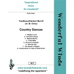 Image links to product page for Country Dances for Flute Choir