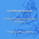 Image links to product page for Fredmans Songs and Epistles for Four Flutes