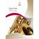 Image links to product page for Piece of Cake for Eb Saxophone and Piano