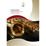 Image links to product page for 3 Pop Songs for Bb Saxophone and Piano
