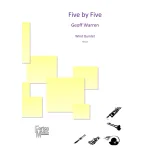 Image links to product page for Five by Five for Wind Quintet