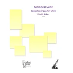 Image links to product page for Medieval Suite for Saxophone Quartet