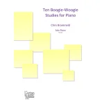 Image links to product page for 10 Boogie-Woogie Studies for Piano
