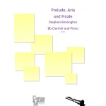 Image links to product page for Prelude, Aria and Finale for Clarinet and Piano