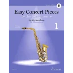 Image links to product page for Easy Concert Pieces for Alto Saxophone, Vol 1 (includes Online Audio)