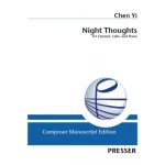 Image links to product page for Night Thoughts for Clarinet, Cello and Piano