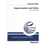 Image links to product page for Improvisation and Waltz for Flute and Organ