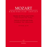 Image links to product page for Sonatas for Violin and Piano: The Mannheim, Paris, and Salzburg Sonatas