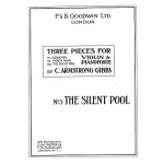 Image links to product page for The Silent Pool for Violin and Piano