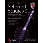 Image links to product page for Selected Studies 2 for Violin and Piano (includes CD)