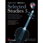 Image links to product page for Selected Studies 3 for Violin and Piano (includes CD)